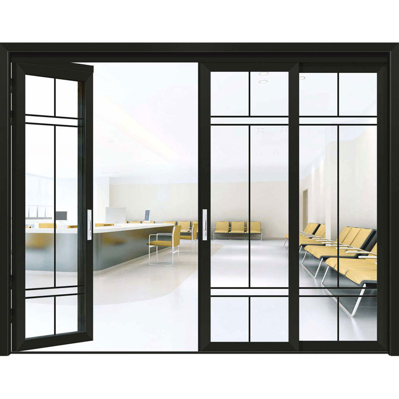 Pintu PD Aluminium Paduan Sempit
